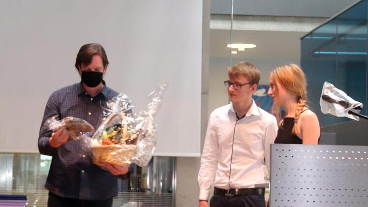 Geschenk für Klassenlehrer Helmut Sauerbrey