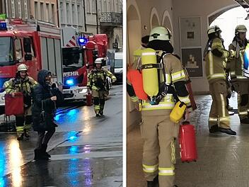 Feuerwehreinsatz in Bamberger Café - Gäste müssen Gebäude verlassen