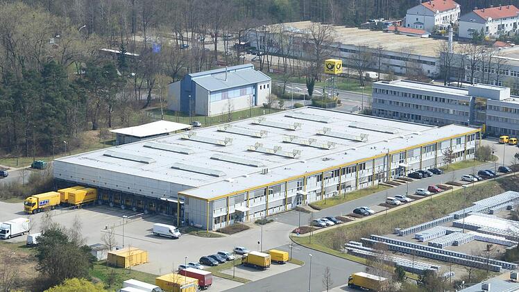 Das Briefzentrum in der Memmelsdorfer Straße wird auch bestreikt. Foto: Ronald Rinklef