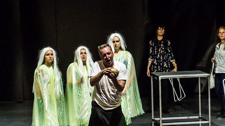 Proben-Impressionen aus dem Landestheater Coburg:: "Das Rheingold"Foto: Jochen Berger