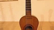 Instrument mit Geschichte: Eine Gitarre von 1796 aus der Werkstatt von August Otto.