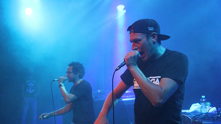 Bambägga bei ihrem Release-Konzert im Live-Club Bamberg