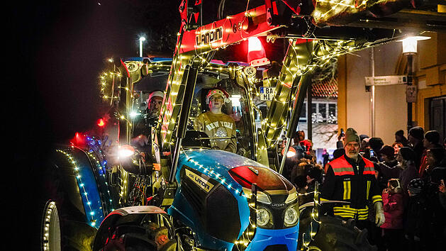 Traktor-Lichterfahrt in Hirschaid findet am Samstag statt - kein Comeback in Bamberg