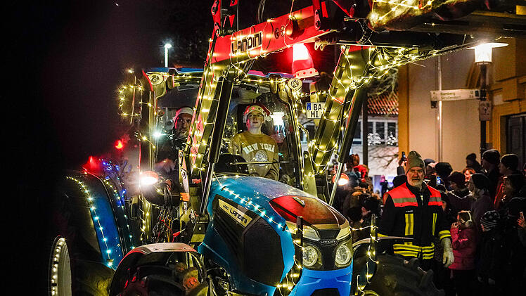 Traktor-Lichterfahrt in Hirschaid findet am Samstag statt - kein Comeback in Bamberg