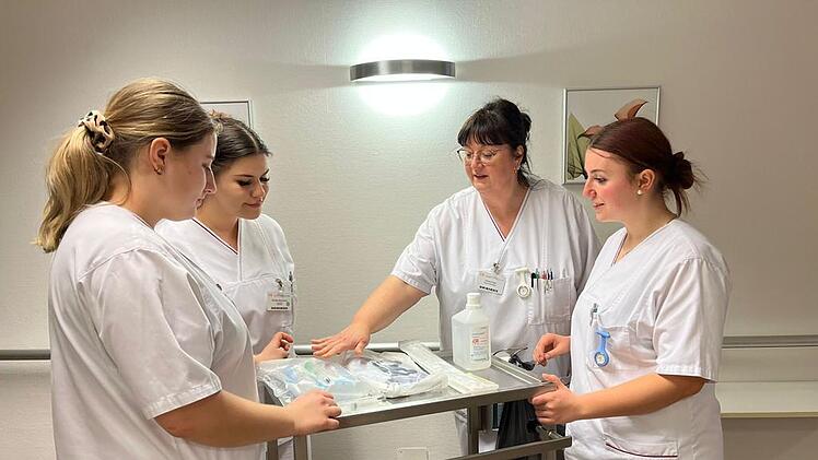 Klinik Kitzinger Land: Azubis organisieren "Schulstation" eigenverantwortlich - so lautet das Fazit der Beteiligten