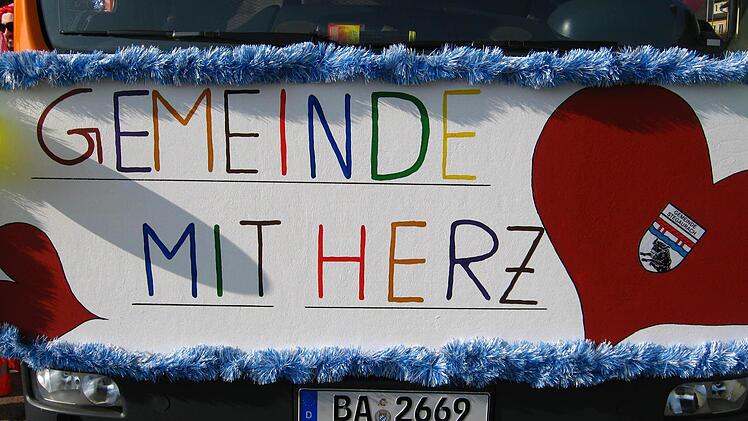 Stegaurach - eine Gemeinde mit Herz Foto: Dieter Grams