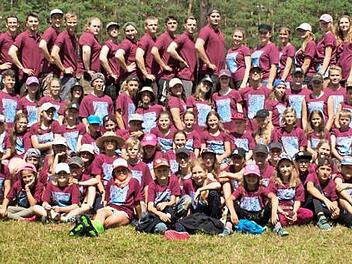 Fast 30 Betreuer hatten für die 120 Teilnehmer ein abwechslungsreiches Programm vorbereitet. Foto: privat