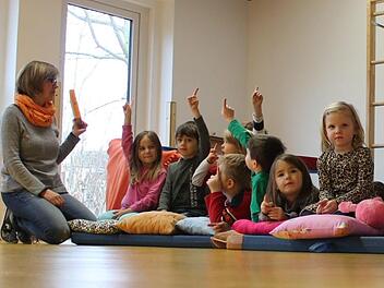 112 Kinder in Bad Kissingen bekommen im Augenblick keinen Platz in einer Kita, obwohl ihre Eltern einen Betreuungsplatz suchen. Unser Archivfoto zeigt eine Gruppe im Maria-Stern-Kindergarten in Hausen. Benedikt Borst