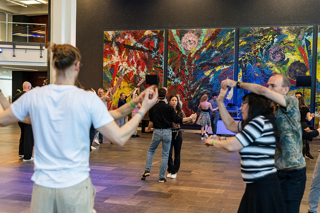 Das Festival bot viele Workshops f&uuml;r Anf&auml;nger und Profis!