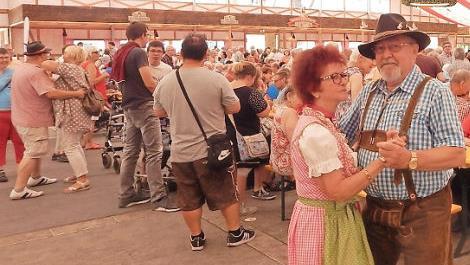 Getanzt wurde auch fleißig.