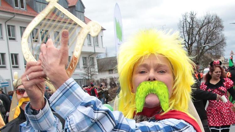 Der Forchheimer Faschingszug, ein Spektakel für alle.  Josef Hofbauer