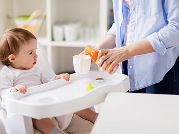 So mancher Karottensaft für Babys birgt ungeahnte Gefahren.