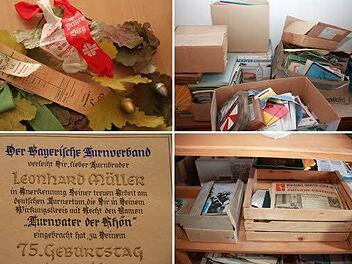 Das Archiv ist ein buntes Sammelsurium historischer Unterlagen. Fotomontage: Heike Beudert