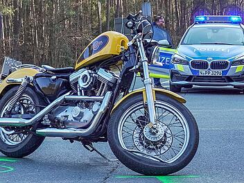 Bei Neustadt a.d. Aisch kam es zu gleich drei schweren Motorradunf&auml;llen.