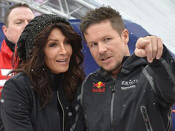 Mihaela Radulescu Schwartzenberg und Felix Baumgartner