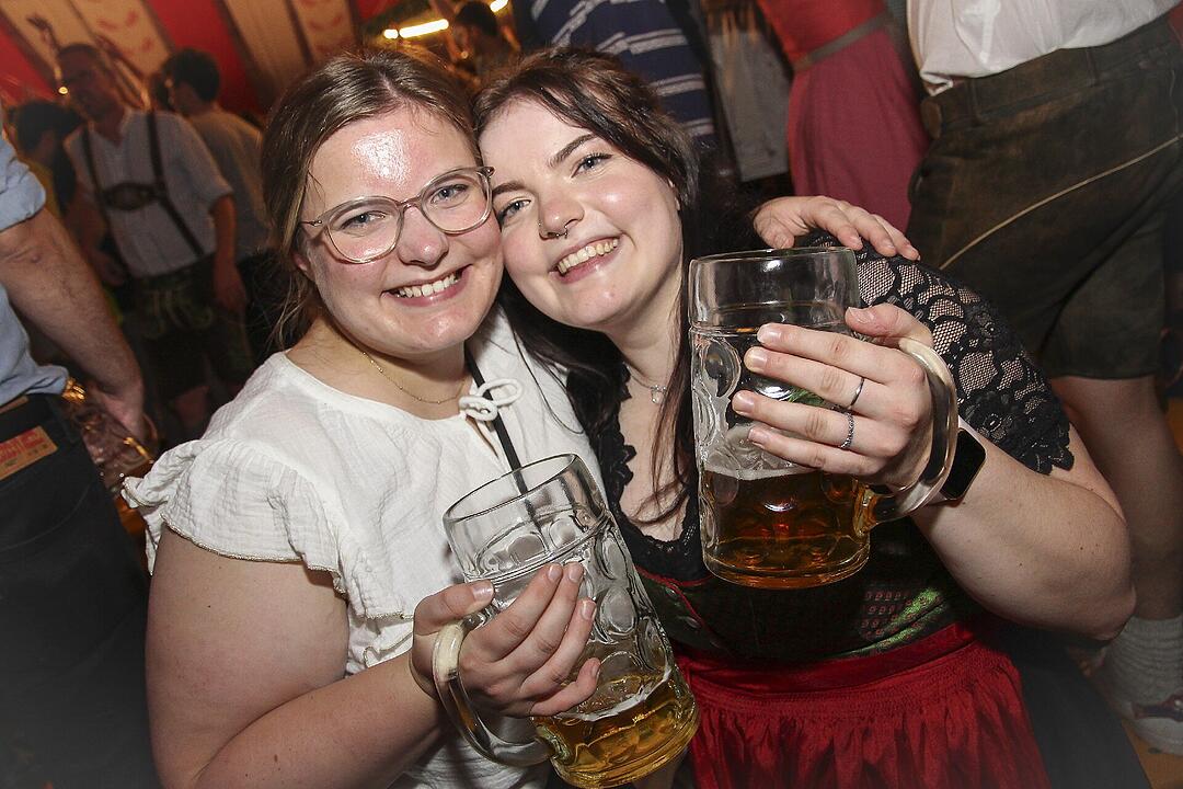 Am Donnerstag spielten die "Stoapfälzer Spitzbuam".