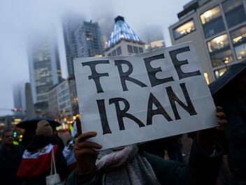 Solidarit&auml;t mit Protesten im Iran - Frankfurt am Main