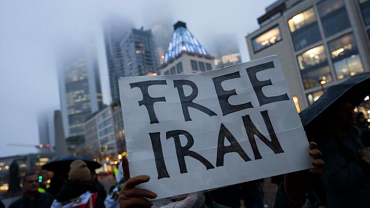 Solidarit&auml;t mit Protesten im Iran - Frankfurt am Main