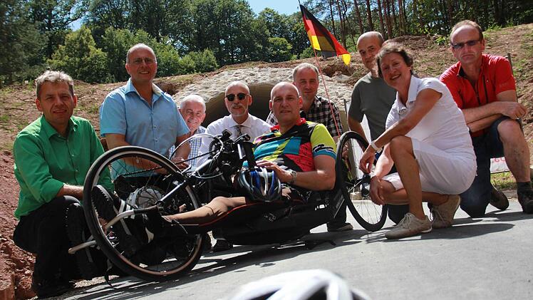 Eröffnung Radweg Albertshausen - Bad Kissingen Foto: Carmen Schmitt