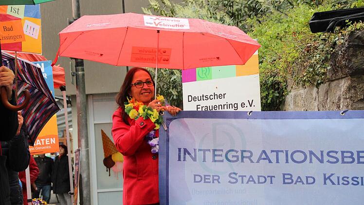 Demonstrationen in Bad Kissingen. Foto: Benedikt Borst