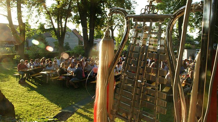 Ganz im Zeichen der Musik stand am Wochenende der Lindenhain in Augsfeld.