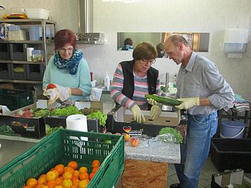 Die geräumigen Küche des neuen Domizils der Tafel Hammelburg verfügt über ausreichend Platz für Arbeit der freiwilligen Helfer.   Winfried Ehling