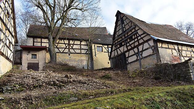 Das Scheunenviertel in Gr&auml;fenberg Foto: Petra Malbrich