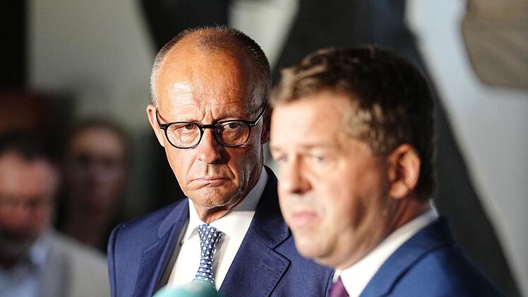 Wahlkampf der CDU Sachsen-Anhalt mit Bundeskanzler Merz