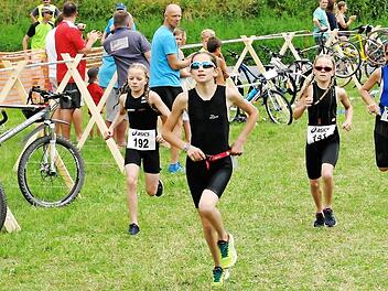 Der Bad-Brambacher-Triathlon findet in diesem Jahr zum 21. Mal statt.  Foto: Karl Heinz Weber
