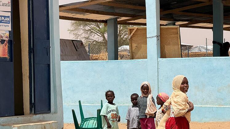 Fl&uuml;chtlingslager Abouteng&eacute; im Tschad