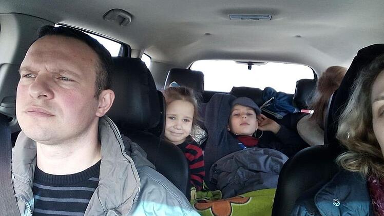 Roman Konovalov ist mit seiner Familie aus der Ukraine geflüchtet und in Rugendorf gelandet.
