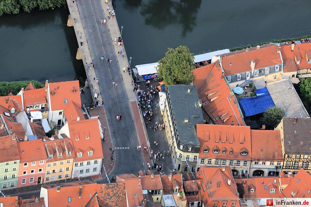 Luftbilder von der Sandkerwa