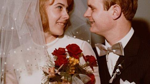 Das Brautpaar vor 50 Jahren  Foto: Atelier Garlt