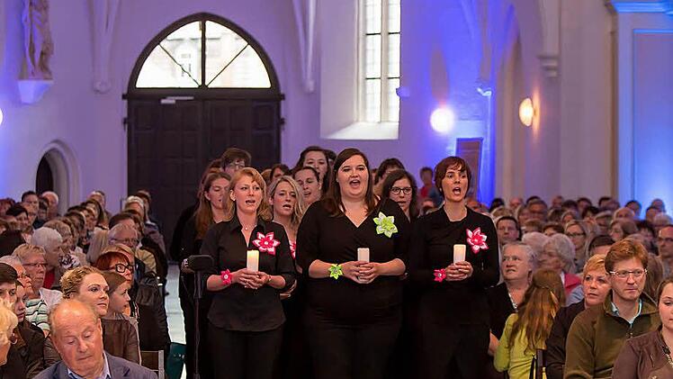 Impressionen vom Jubiläumskonzert des "Vocalensembles Coburg" in der MorizkircheFoto: Albert Höchstädter