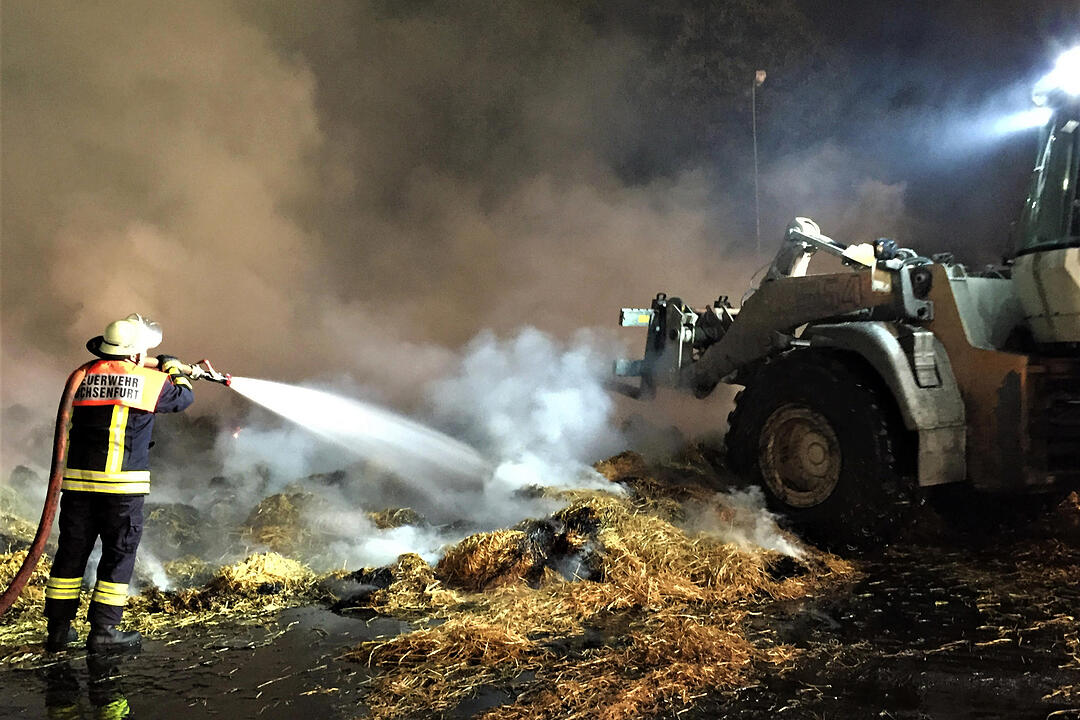 Großbrand in Ochsenfurt