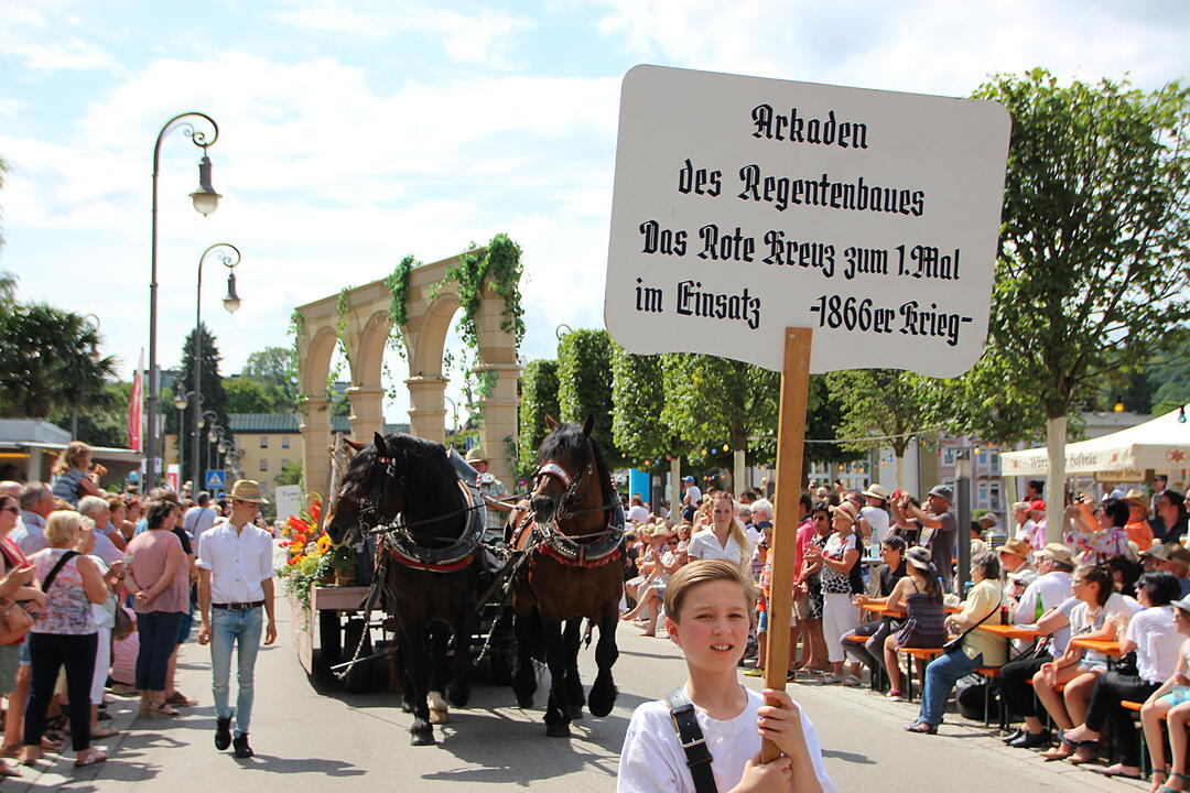 Bad Kissingen: Umzug zum Rakoczy-Fest
