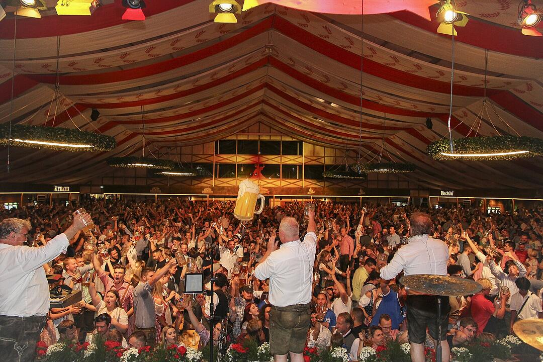 Beste Stimmung bei der 71. Kulmbacher Bierwoche