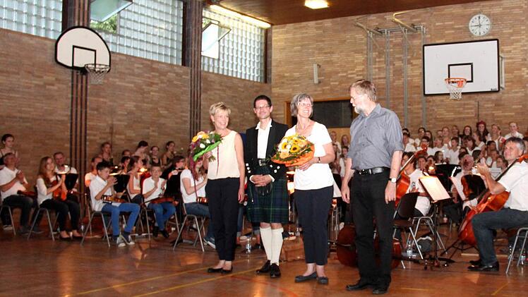 Sommerkonzert des Gymnasiums in Höchstadt Foto: Johanna Blum
