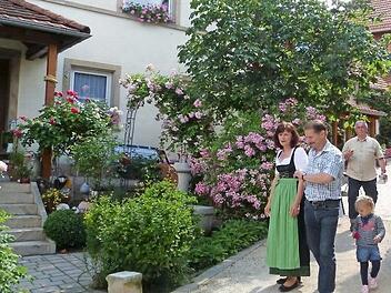 Impression aus Harsdorf: der Kreissieger 2016 bei "Unser Dorf soll schöner werden" Foto: Archiv/Werner Reißaus