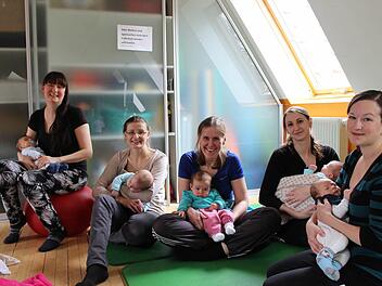 Mehr für Familien tun: In Bad Brückenau gibt es eine Krabbelgruppe. Das Bündnis Familien möchte das Angebot für junge Familien aber noch erweitern. Foto: Archiv/Julia Raab