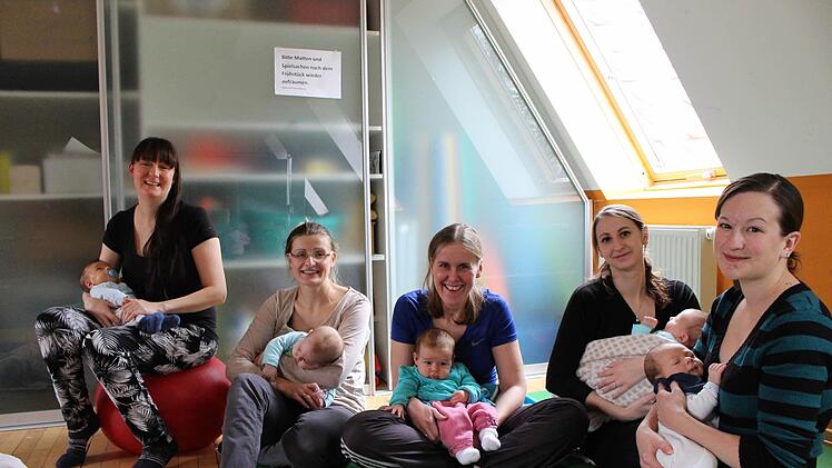 Mehr für Familien tun: In Bad Brückenau gibt es eine Krabbelgruppe. Das Bündnis Familien möchte das Angebot für junge Familien aber noch erweitern. Foto: Archiv/Julia Raab