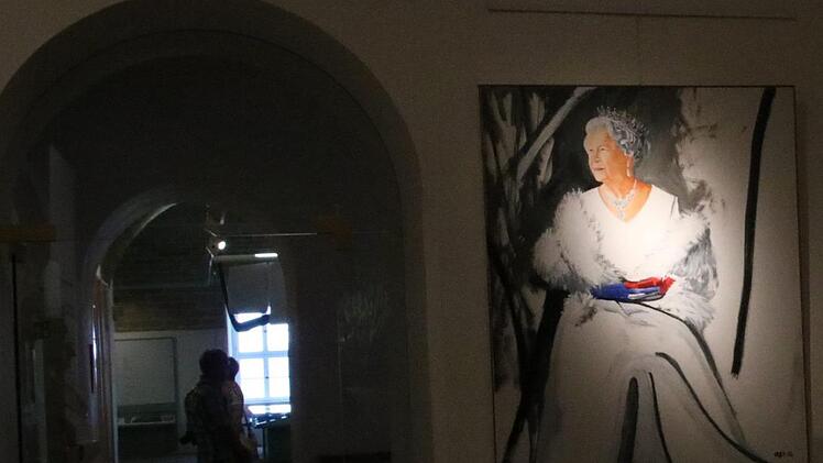 Derzeit sind als Sonderausstellung die Gemälde des Bamberger Künstlers Cleff III. in Banz ausgestellt.Matthias Einwag