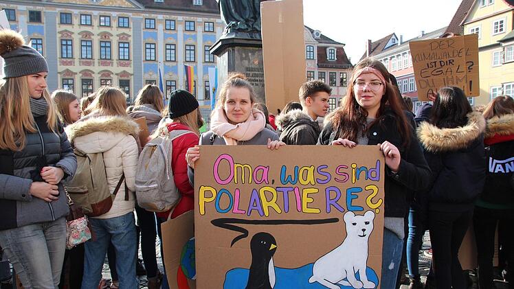 Schüler-Demo in Coburg für mehr Umwelt- und KlimaschutzOliver Schmidt
