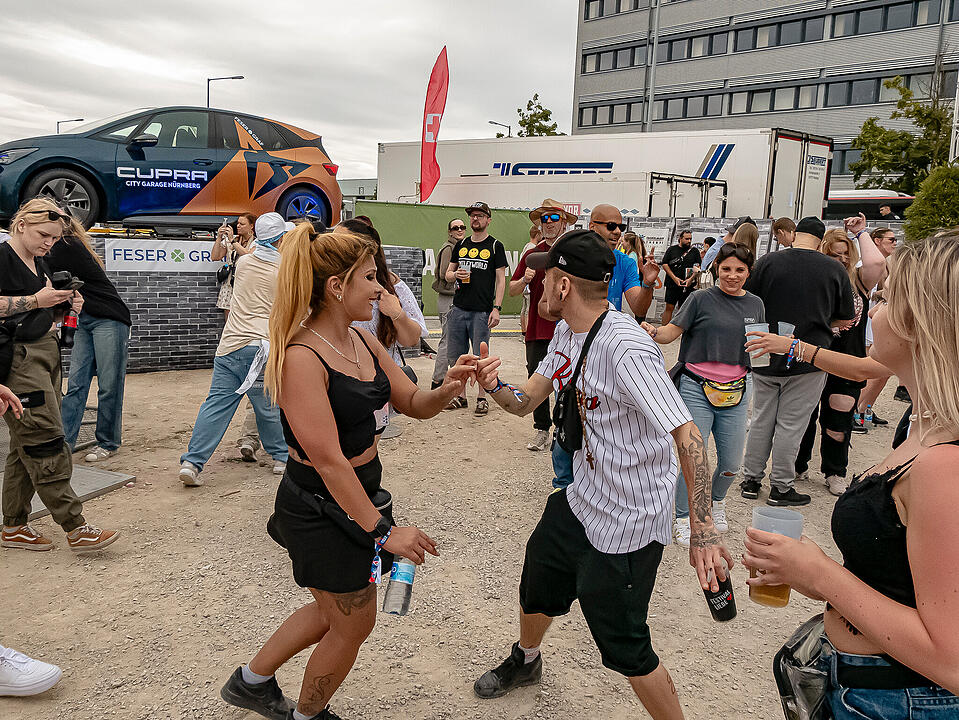 Beste Stimmung herrschte beim größten HipHop Open Air in Nordbayern!