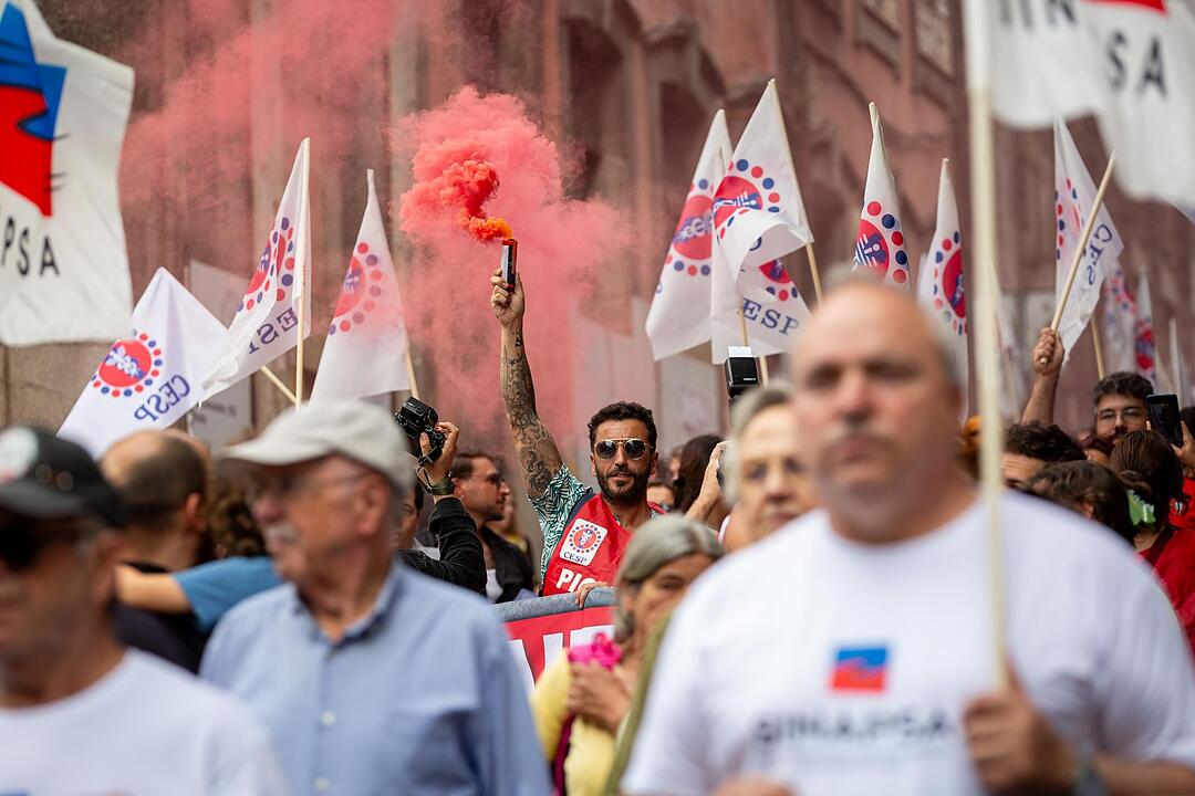 Generalstreik in Portugal