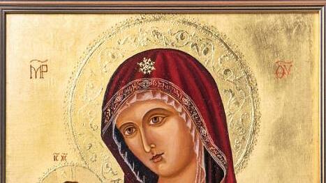 Christel Föhr: Madre della Consolazione italo-kretisch Foto: Lichtwerk, Trier
