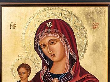 Christel Föhr: Madre della Consolazione italo-kretisch Foto: Lichtwerk, Trier