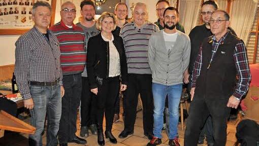 Der Vorstand des Fischereivereins  Foto: Petra Malbrich