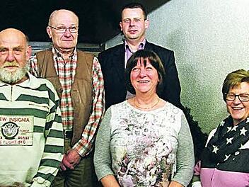 Die geehrten Mitglieder  Foto: pr