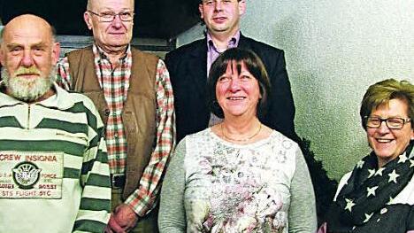 Die geehrten Mitglieder  Foto: pr